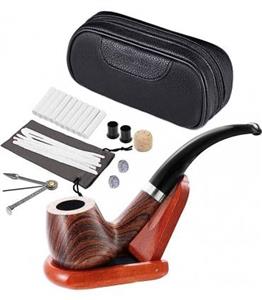 ست پیپ دست ساز جویولدلف چوب گلابی به همراه لوازم جانبی Joyoldelf Pear Wood Handmade Tobacco Pipe