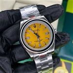 ساعت مچی رولکس پرپچوال زرد Rolex Oyster Perpetual Silver Yellow