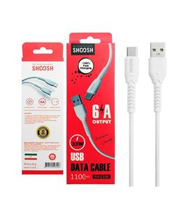 کابل تایپ سی شوش شارژ سریع مدل SH33W