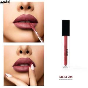 رژ لب مایع مات و آبرسان میچانو Michano شماره MLM 208 حجم 6 میل
