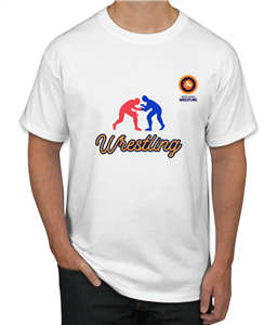 تیشرت ورزشی طرح کشتی مردانه کد PT107