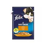 غذای پوچ گربه «فلیکس Felix» مدل مرغ (85 گرم)