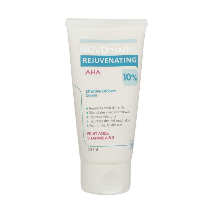 کرم لایه بردار مای مدل نوو فارما  AHA 10% برای انواع پوست حجم 50 میلی لیتر