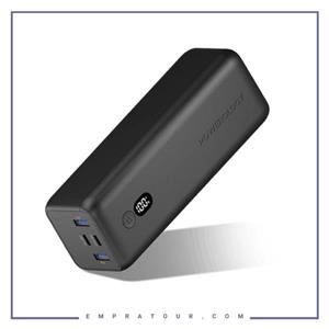 پاوربانک 100 وات 30000 پاورولوژی Powerology Onyx Dual USB-C Power Bank PPBCHA20