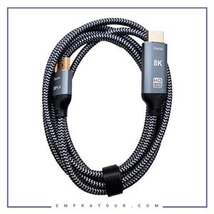 کابل دیسپلی به اچ دی ام ای 2 متر کوتسی Coteci Dp To Hdmi HD 8K Cable 87406 