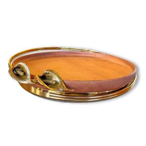 شیرینی خوری چوبی مدل ساج کد 0591 