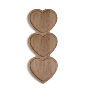 اردو خوری چوبی مدل قلبی کد 0590 
