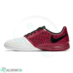 کفش فوتسال نایک لونارگتو طرح اصلی  Nike Lunar Gato II IC Red White