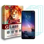 LioneX Ultra Clear Crystal Glass Screen Protector For Xiaomi Mi A2 Lite / Redmi 6 Pro - Pack of 3