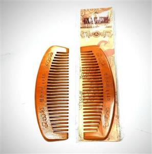 شانه چوبی سنتی (دندانه درشت بدون دسته)