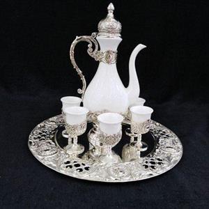 جام و گیلاس سیلور نقره ای TA1476