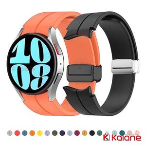 بند سیلیکونی ساعت سامسونگ گلکسی Watch 6 44mm مدل Magnetic Buckle