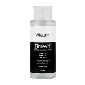 محلول پاک کننده آرایش تایم ویت 200 میلی لیتر ویتالیر Vitalayer