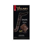 شکلات ViLLARS تلخ 64%
