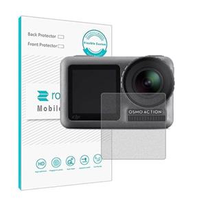 گلس دوربین DJI Osmo action مدل نانو هیدروژل مات برند راک اسپیس