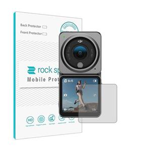 گلس دوربین DJI action 2 مدل نانو هیدروژل شفاف برند راک اسپیس