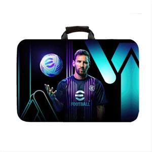 کیف حمل کنسول بازی مدل PS5 SLIM طرح MESSI کد 139105