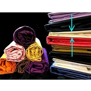 ساده کرم - ملحفه کشدار تک یکنفره 120 رزین تاژ برند ملرز ساتن