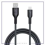 کابل شارژ لایتنینگ 1.2 متر پاورولوژی Powerology Lightning Data Cable PWATL1M