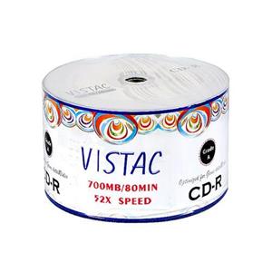 باکس سی دی خام 50 عددی ویستک –  Vistac 700MB CD-R