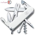 چاقو وابزار چندکاره ویکتورینوکس سفید Victorinox_Climber White_1.3703.7 