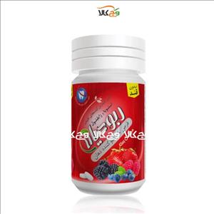 خوشبو کننده دهان میکس بری دیابتی بدون شکر ربودیان – ۶۰ عددی