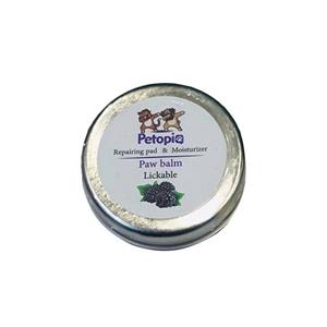 کرم ضد ترک دست و پا سگ و گربه پتوپیا با رایحه شاتوت Petopia Paw Balm Lickable حجم 15 میلی لیتری