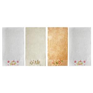 حوله آشپزخانه هوبی مدل Z - 95369714 سایز 30x50 سانتی متر مجموعه 4 عددی