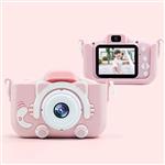 دوربین عکاسی و فیلمبرداری دیجیتال کودک ۱2 مگاپیکسل صورتی مدل AX6065 Kids Camera Digital_اسباب بازی اکسسوری