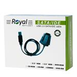 تبدیل ROYAL IDE / SATA TO USB همراه با آداپتور