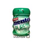 آدامس بدون قند Mentos مغز دار با طعم نعناع سبز وزن 60 گرم