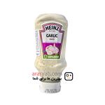 سس سیر هاینز HEINZ مدل Garlic وزن 230 گرم