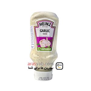 سس سیر هاینز HEINZ مدل Garlic وزن 230 گرم