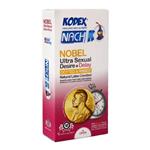 کاندوم تاخیری مدل نوبل 12 عدد ناچ کدکس  Nach Kodex
