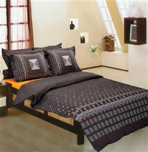 طرح آنجل Angle - نیم ست ملحفه کشدار و روبالش دونفره 180 رزین تاژ