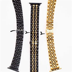 بند رولکسی فلزی ساعت هوشمند اپل واچ Apple Watch Bead Rolex Strap