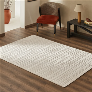 فرش کاشمیر Iskandinav Greta ابعاد 200x290 سفید کد 725
