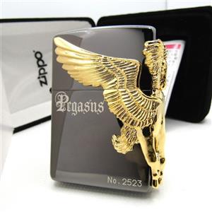 فندک زیپو اصل Zippo 11258 Gold Pegasus