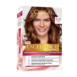 رنگ مو شماره 3 طبیعی لورال رنگ شاه بلوط تیره سری Excellence