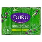 صابون استحمام عصاره روغن زیتون DURU Natural Olive تعداد 4 عدد