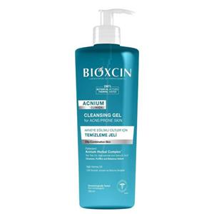 ژل شستشو پوست چرب بیوکسین حاوی عصاره درخت چای و آب حرارتی حجم 500 میل