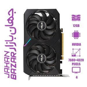 کارت گرافیک ایسوس مدل Dual GeForce RTX 3060 OC Edition 12GB GDDR6