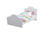 تخت خواب دخترانه سفید مدل BS984