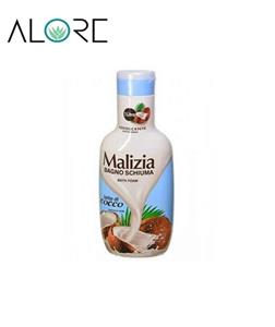 شامپو بدن مالزیا Malizia عصاره شیر و نارگیل حجم 1000 میلی لیتر ا Malaysia body shampoo with milk and coconut extract volume ml 