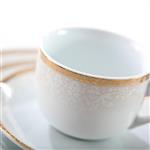 سرویس چای خوری 12 پارچه کواترو ریوا طلایی (سایز 8) درجه 3 زرین