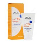 کرم ضد آفتاب سان دیفنس SPF50 حجم 50 میلی لیتر مناسب پوست خشک انلیل ENLIL