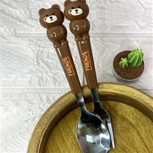 قاشق چنگال عروسکی کودک