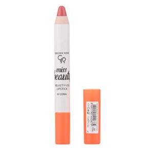 رژ لب مدادی مات میس بیوتی گلدن رز 07 - Coral اورجینال