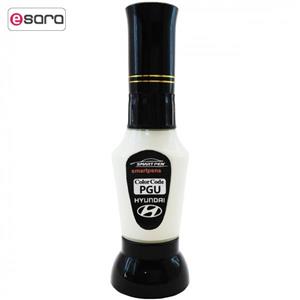 قلم خشگیر بدنه خودرو اسمارت پن رنگ سفید هیوندایی کد PGU حجم 15 میلی لیتر