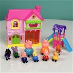 اسباب بازی خانه بازی 25 تکه پپاپیگ PEPPA PIG مدل 1836A